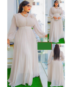 Lian Long belted dress
