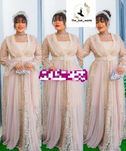 women Lace long party dress
